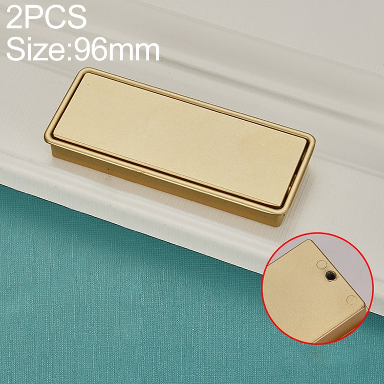 2 PCS 8018-96 Drawer Cabinet Door Sliding Door Covered Handle