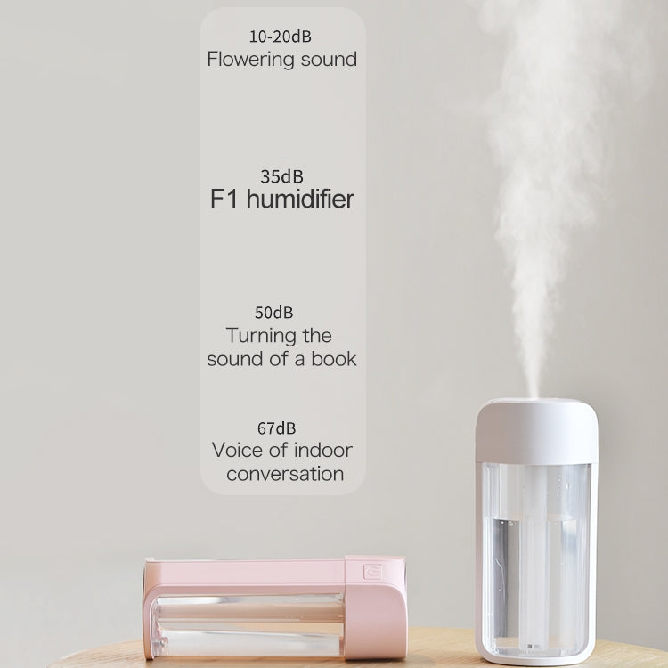 F1 Large Capacity 260ml Water Cup USB Humidifier Automatic Alcohol Sprayer(White)