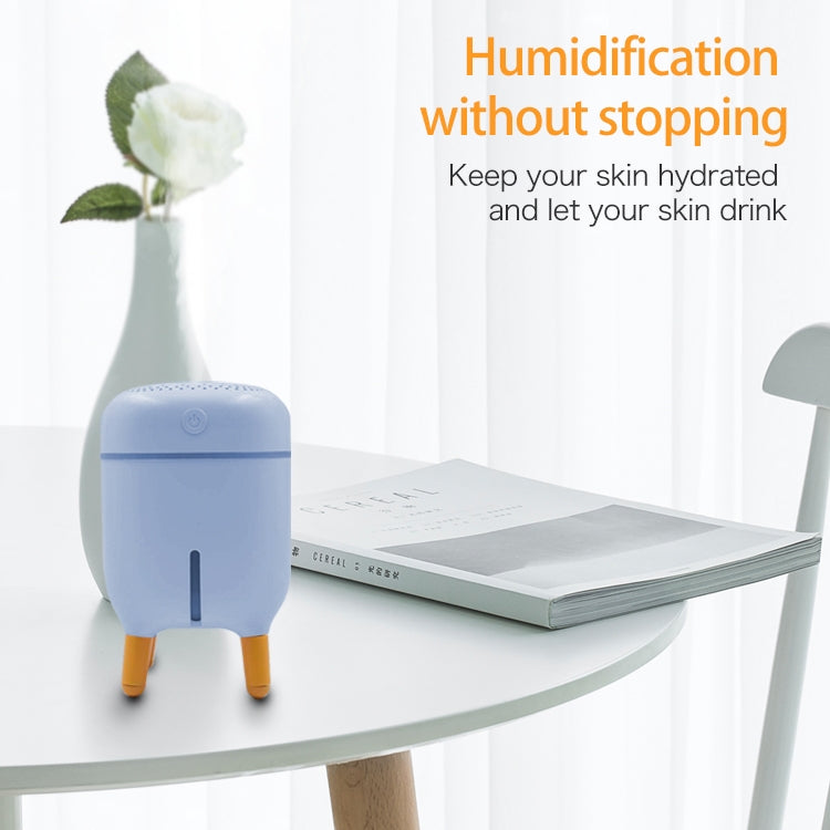 Large Capacity 240ml LED Shelf Humidifier Automatic Alcohol Sprayer(Blue)