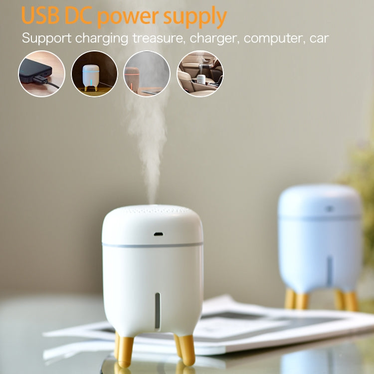 Large Capacity 240ml LED Shelf Humidifier Automatic Alcohol Sprayer(Blue)