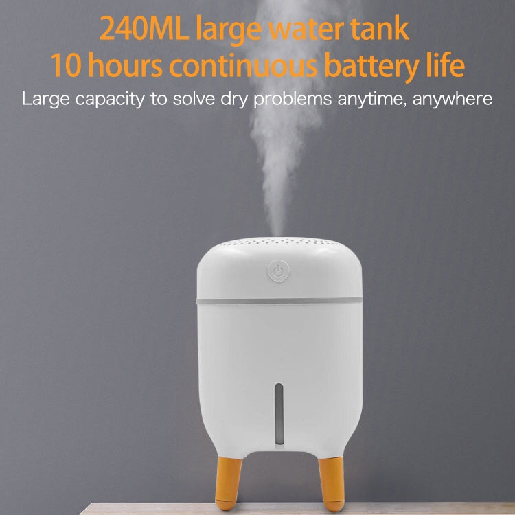 Large Capacity 240ml LED Shelf Humidifier Automatic Alcohol Sprayer(Blue)