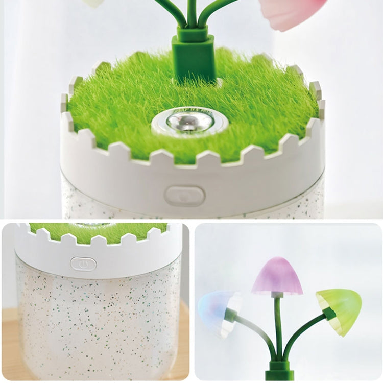 Lavender Landscape LED Humidifier Automatic Alcohol Sprayer