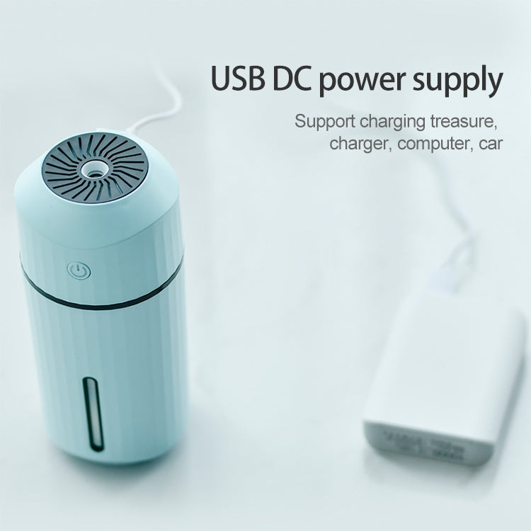 Large Capacity 320ml LED Automatic Humidifier Sprayer, USB Rechargeable Version