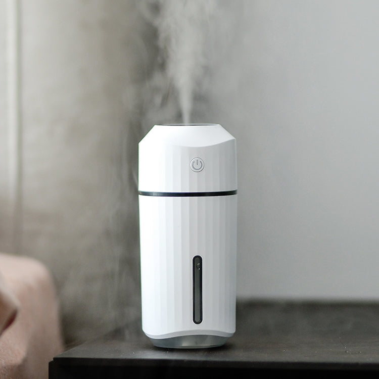 Large Capacity 320ml LED Automatic Humidifier Sprayer, USB Rechargeable Version