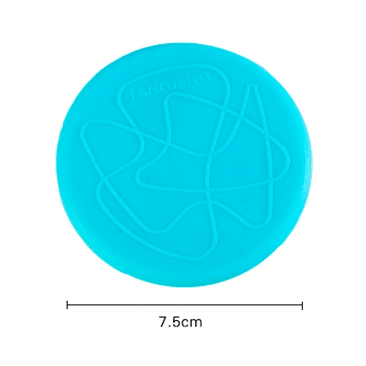 6 PCS Anti-slip Silicone Red Wine & Tea & Coffee Cup Mat / Cup Lid, Random Color Delivery