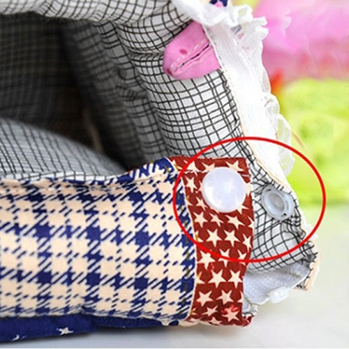 Pet Zipper Washable Pet Small Pets House Warm Nest Printed Soft Bed Foldable Sponge Nest, S, Size:14*13*10cm