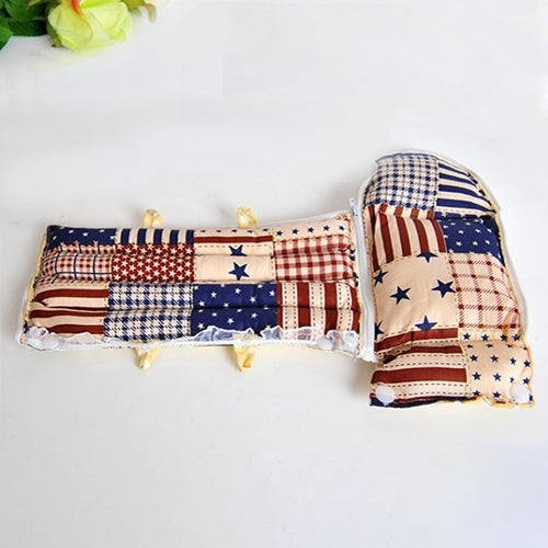 Pet Zipper Washable Pet Small Pets House Warm Nest Printed Soft Bed Foldable Sponge Nest, S, Size:14*13*10cm