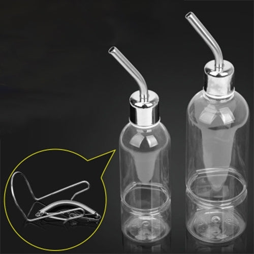 Pet Drinking Fountain for Dog Cat Rabbit Hamster Squirrel Stainless Steel Water Drinking Travel Kettle,Capacity:350ml