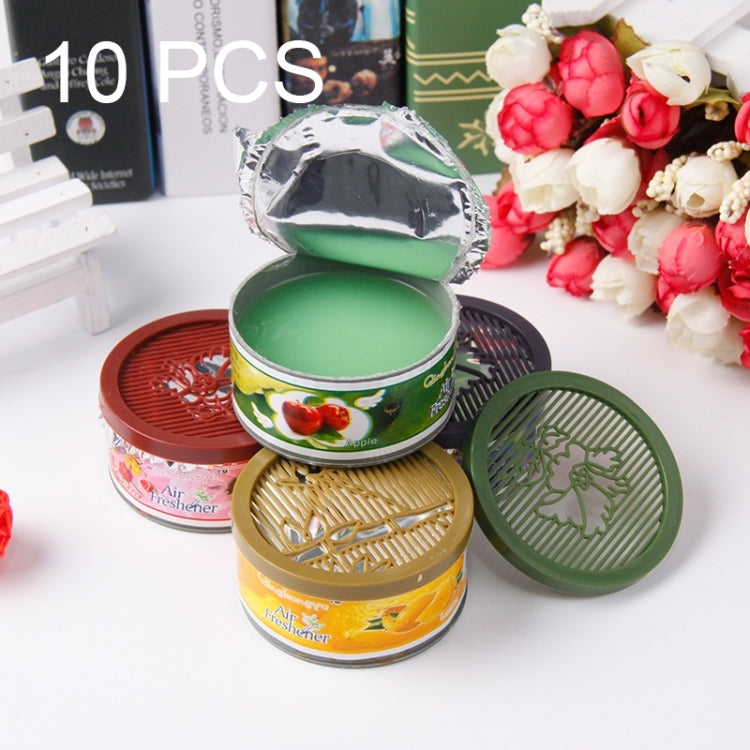 10 PCS Indoor Car Home Solid Deodorizing Scent Air Freshener Fragrance, Random Color Delivery