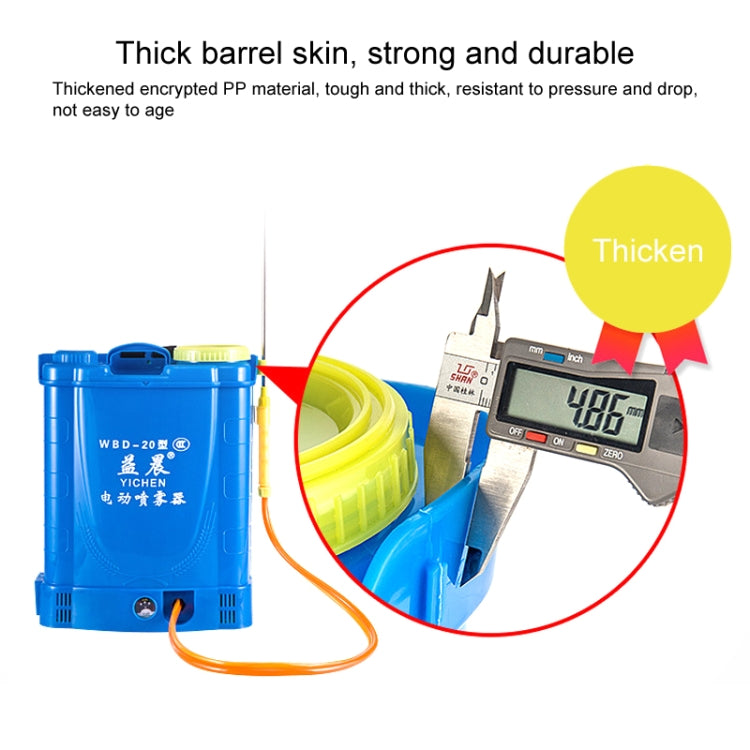 Lead-acid Battery 18L Handle Switch Agricultural Knapsack Electric Sprayer Disinfection and Anti-epidemic Fight Drugs