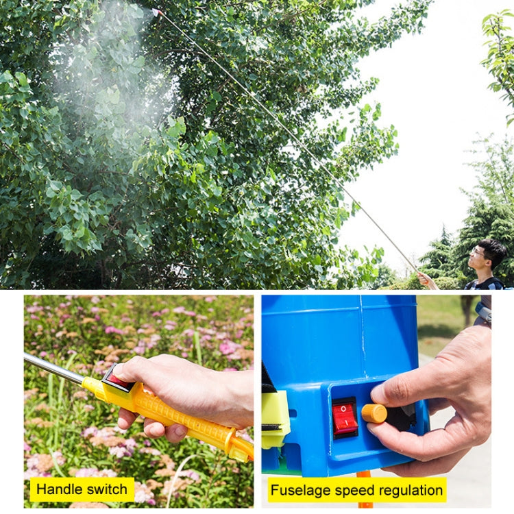 Lead-acid Battery 18L Handle Speed Regulation Agricultural Knapsack Electric Sprayer Disinfection and Anti-epidemic Fight Drugs