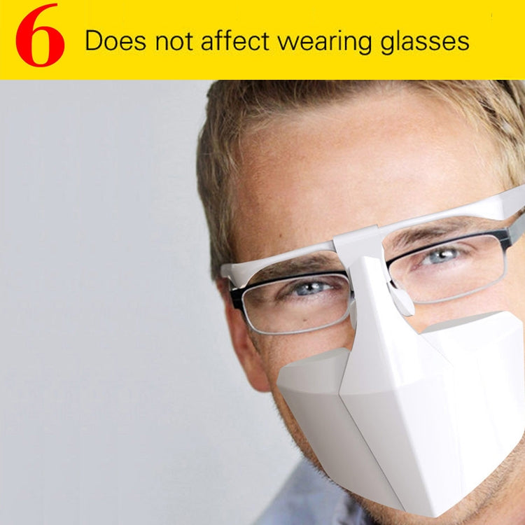 Face-Shielding Protective Face Mask Anti-Fog Anti-Splash Anti-virus Dustproof Isolating Face Shield
