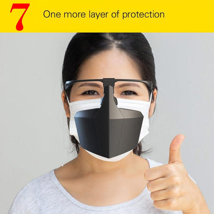 50 PCS Face-Shielding Protective Face Mask Anti-Fog Anti-Splash Anti-virus Dustproof Isolating Face Shield