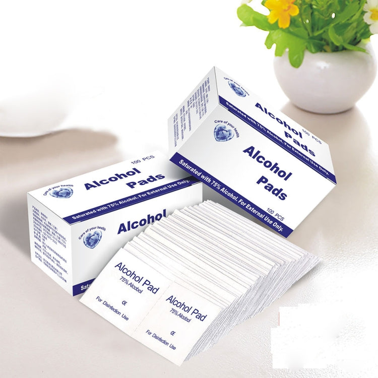 1000 PCS Disposable Alcohol Disinfection Cotton Wipes