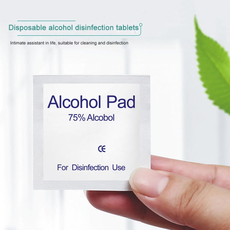 1000 PCS Disposable Alcohol Disinfection Cotton Wipes