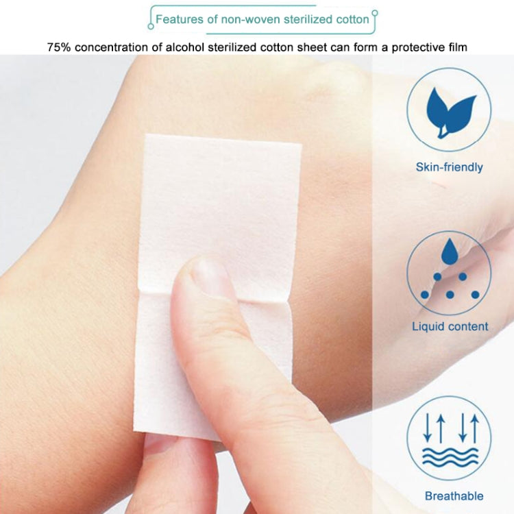 1000 PCS Disposable Alcohol Disinfection Cotton Wipes