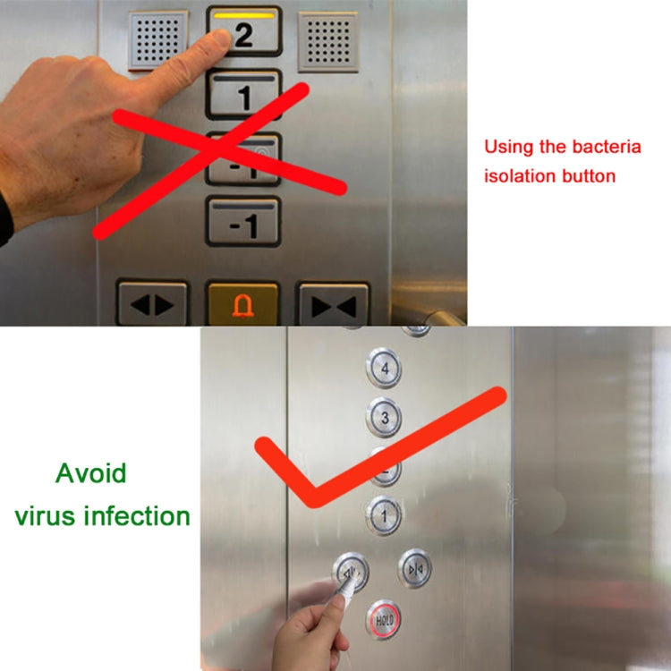 5 PCS Non-contact Elevator Anti-Virus Alcohol Pen, No Alcohol