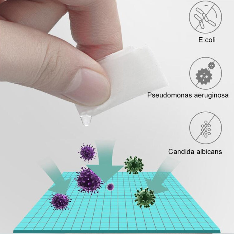 50 PCS 6x6cm Disposable Alcohol Disinfection Cotton Wipes