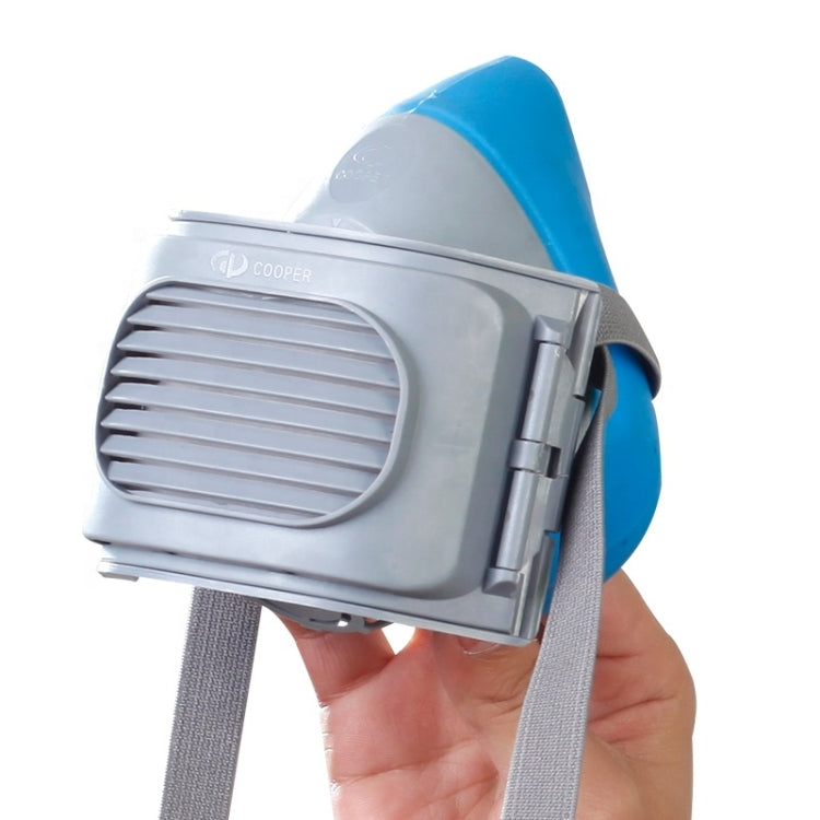 CP-3600 Industrial Self-suction KN95 Filtering Respirator Dustproof Mask PM2.5 Antivirus Anti-fog Half Face Mask with 20 PCS KN95 Filter Pads