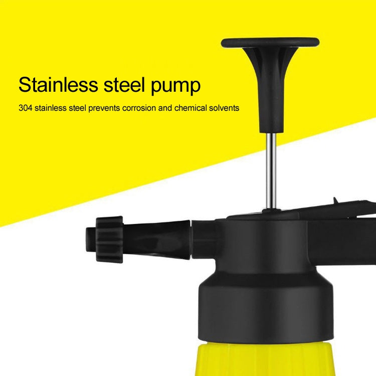 2 PCS 1.8L Spray Pot High Corrosion Resistance Hot Water Clean Disinfection Spray Bottle(Yellow)
