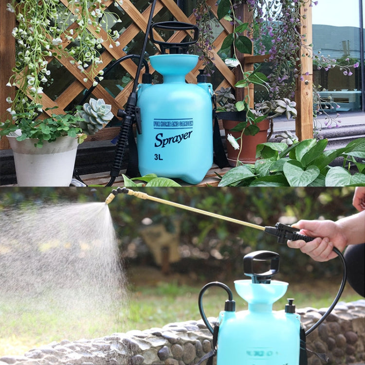 2 PCS Agricultural 3L Spray Pot Manual Pressure Sprayer Disinfection and Anti-epidemic Tool Sterilization Spray Bottle