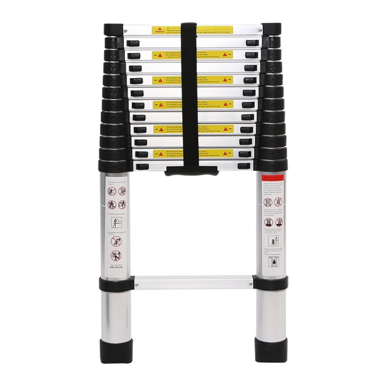 Multifunctional Thickened Aluminum Alloy Single-sided Telescopic Ladder, Size: 5m