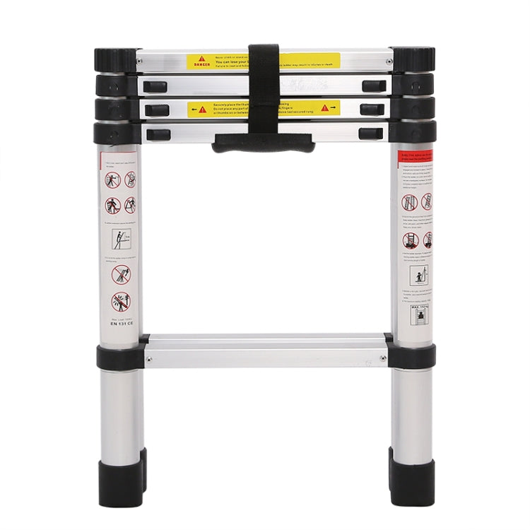 Multifunctional Thickened Aluminum Alloy Single-sided Telescopic Ladder, Size: 1.4m