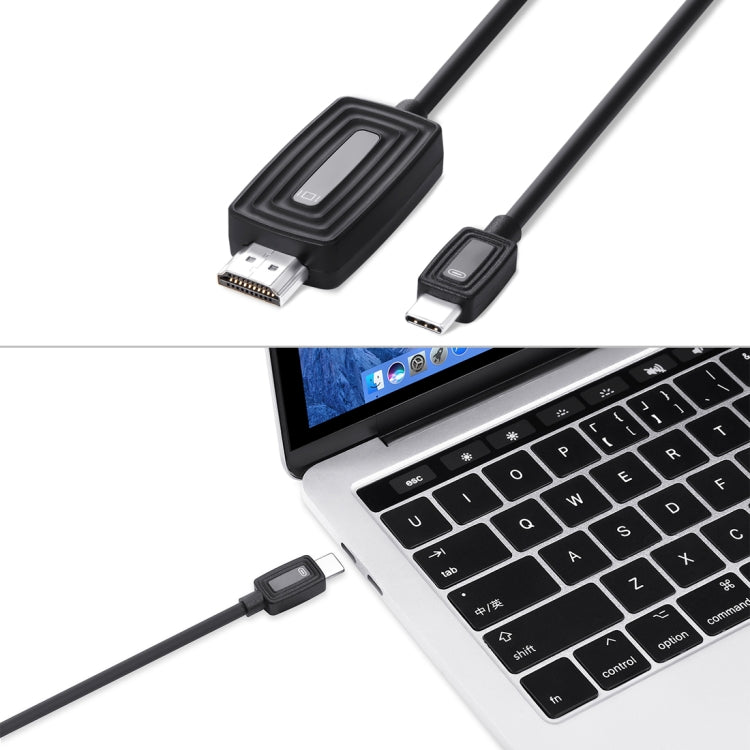 TY-04 2m USB-C / Type-C 3.1 to HDMI 4K with HDCP