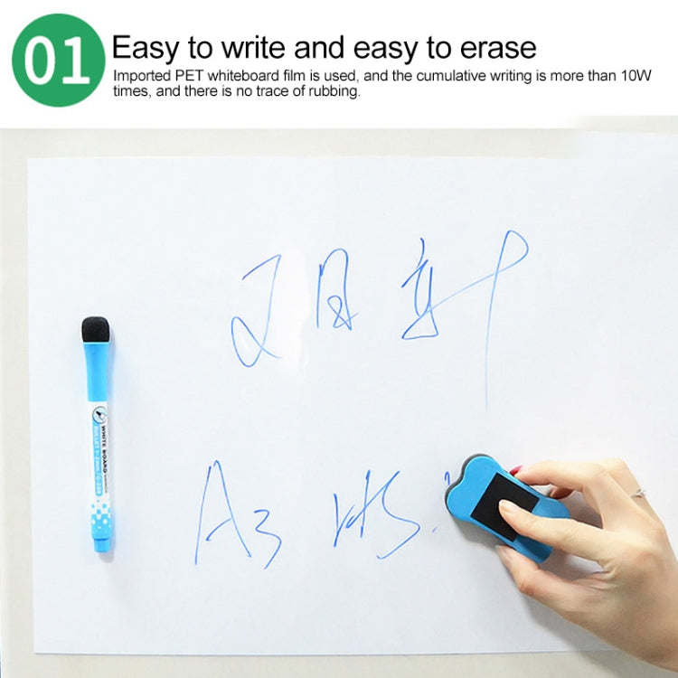 A3 PET Magnetic Soft Whiteboard Message Board Refrigerator Magnet, Size: 29.7cm x 42cm