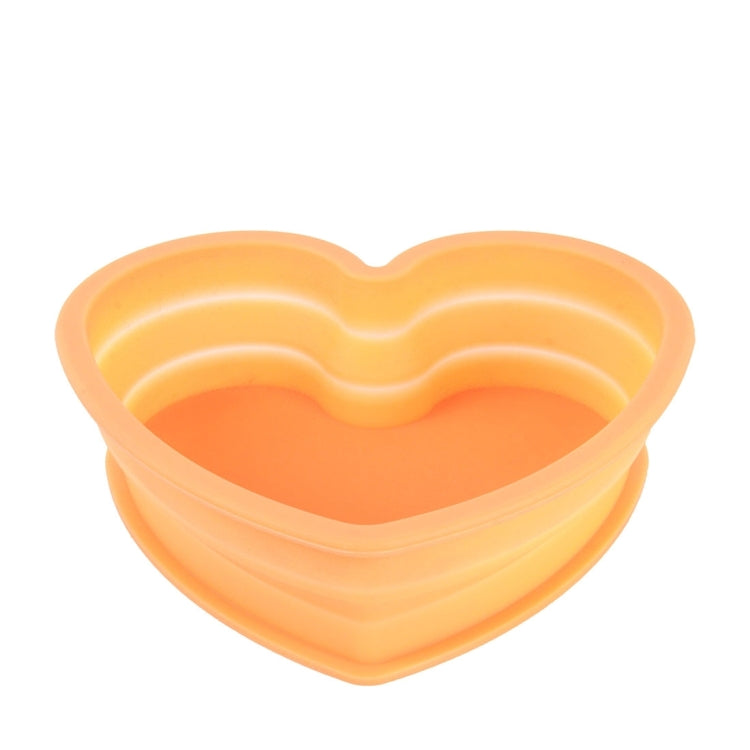 Heart Shape Style Scalable Silicone Storage Box For Vehicle And House