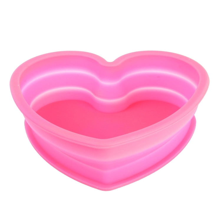 Heart Shape Style Scalable Silicone Storage Box For Vehicle And House