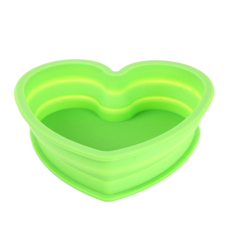 Heart Shape Style Scalable Silicone Storage Box For Vehicle And House