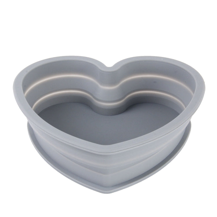 Heart Shape Style Scalable Silicone Storage Box For Vehicle And House