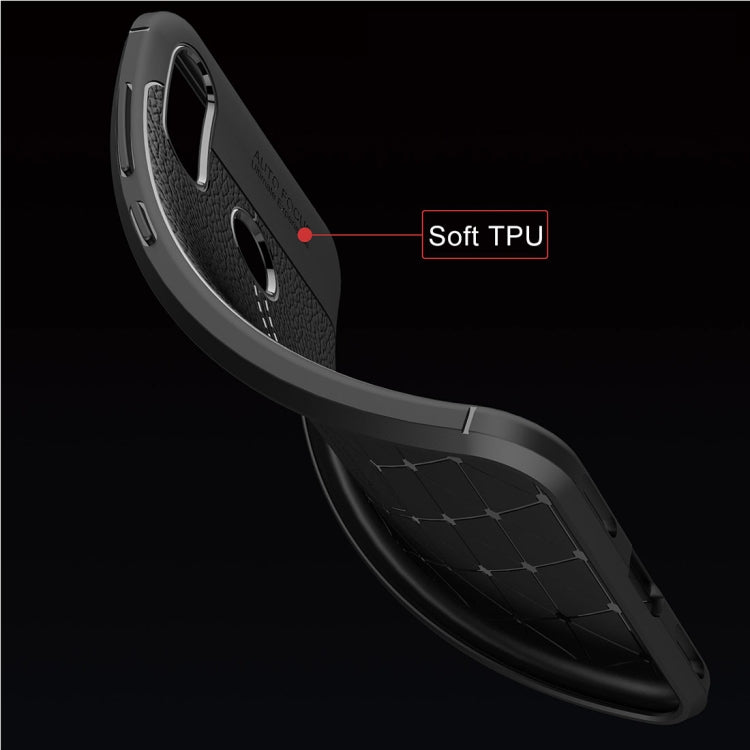 For Asus Zenfone Max (M1) ZB555KL Litchi Texture Soft TPU Protective Back Cover Case