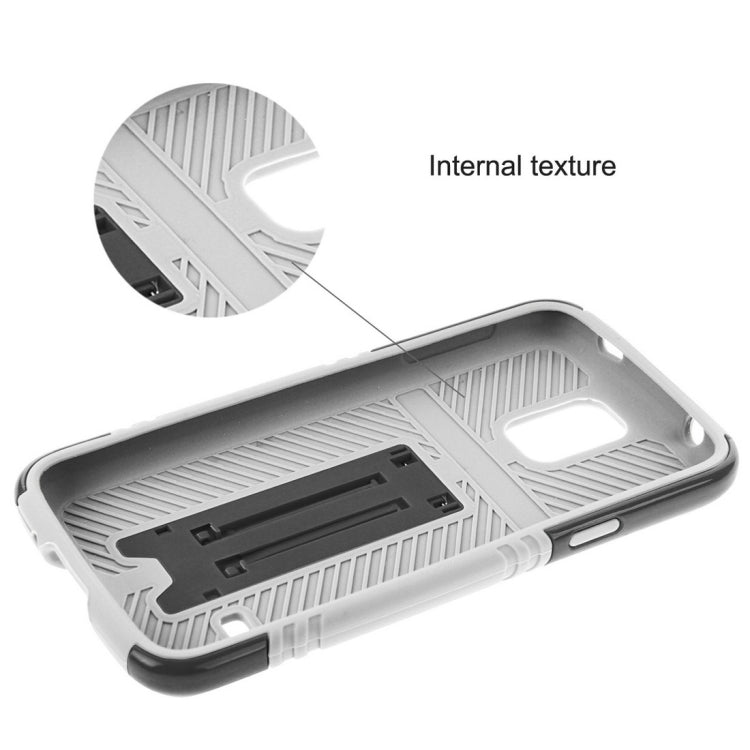 10 PCS HAWEEL for Galaxy S6 / G920 Dual Layer TPU Plastic Combo Case with Kickstand, No Retail Package