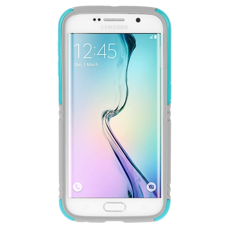 10 PCS HAWEEL for Galaxy S6 / G920 Dual Layer TPU Plastic Combo Case with Kickstand, No Retail Package