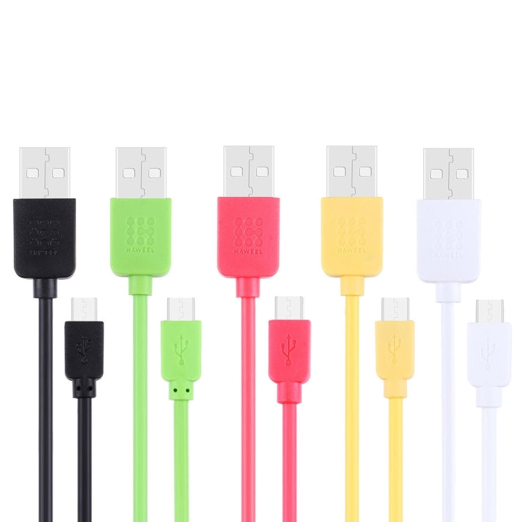 35 PCS Mixed Colors HAWEEL 1m High Speed 35 Cores Micro USB to USB Data Sync Charging Cable Kits For Galaxy, Huawei, Xiaomi, LG, HTC and other Smart Phones