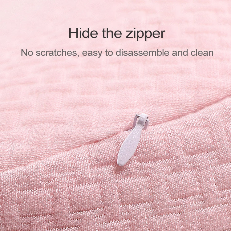 U Shape Pregnancy Comfortable Pillows Maternity Pregnant Waist Side Sleepers Back Cushion (Blue)