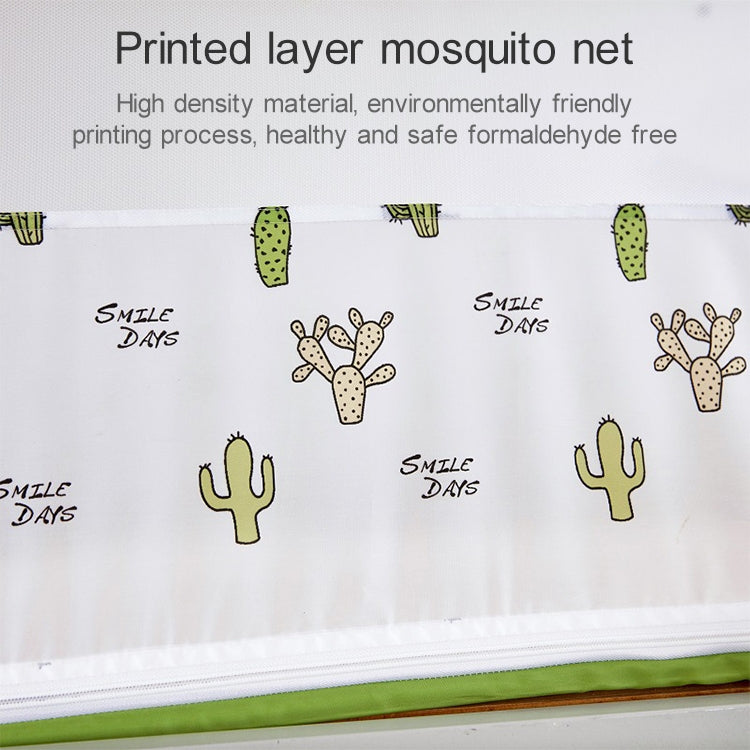 Student Dormitory Free Installation Yurt Mosquito Net Encryption Zipper Double Door Defence Mosquito for 90cm Width Lower Berth