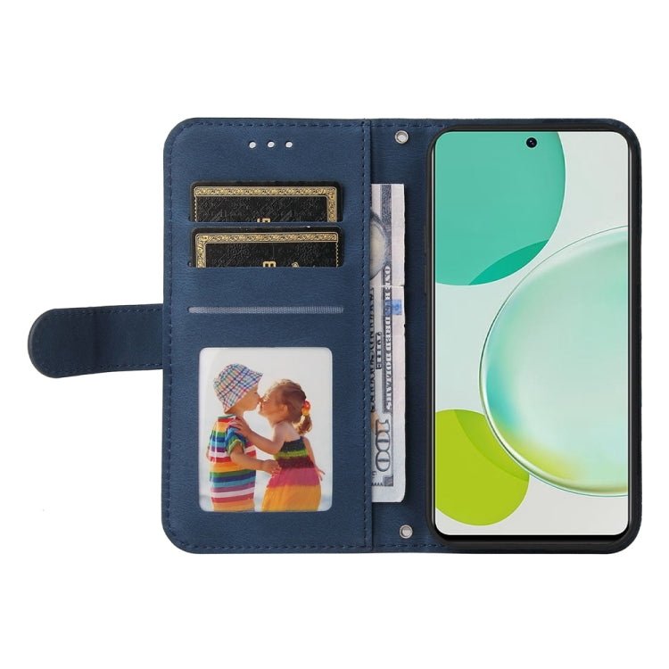 For Huawei nova 11i / Maimang 20 5G / Enjoy 60 Pro Skin Feel Life Tree Metal Button Leather Phone Case