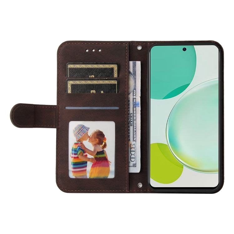 For Huawei nova 11i / Maimang 20 5G / Enjoy 60 Pro Skin Feel Life Tree Metal Button Leather Phone Case