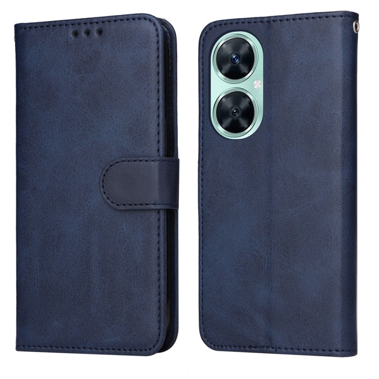 For Huawei nova 11i / Maimang 20 5G / Enjoy 60 Pro Classic Calf Texture Flip Leather Phone Case