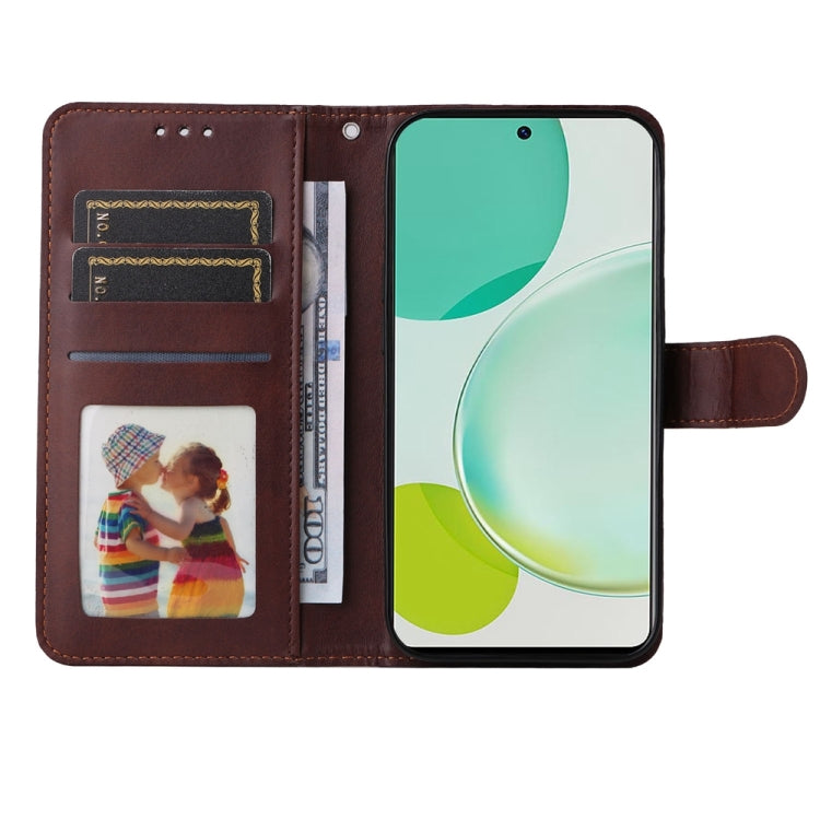 For Huawei nova 11i / Maimang 20 5G / Enjoy 60 Pro Classic Calf Texture Flip Leather Phone Case