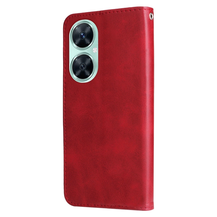 For Huawei nova 11i / Maimang 20 5G / Enjoy 60 Pro Fashion Calf Texture Zipper Leather Phone Case