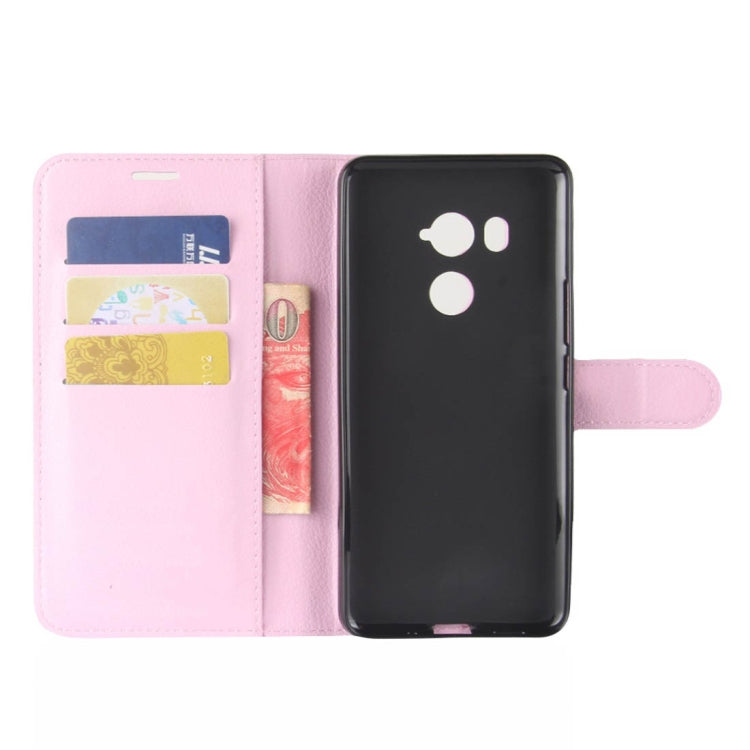 For HTC U11 EYEs Litchi Texture Horizontal Flip Leather Case with Wallet & Holder & Card Slots