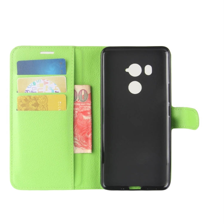 For HTC U11 EYEs Litchi Texture Horizontal Flip Leather Case with Wallet & Holder & Card Slots