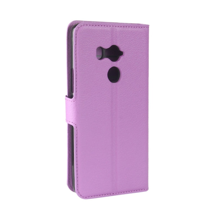 For HTC U11 EYEs Litchi Texture Horizontal Flip Leather Case with Wallet & Holder & Card Slots