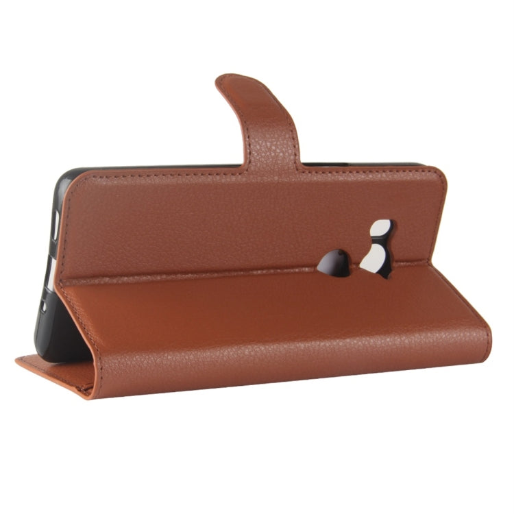 For HTC U11 EYEs Litchi Texture Horizontal Flip Leather Case with Wallet & Holder & Card Slots