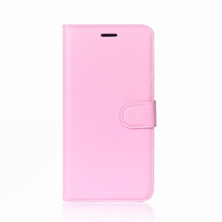 For HTC Desire 12+ Litchi Texture Horizontal Flip Leather Case with Wallet & Holder & Card Slots