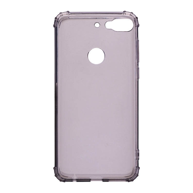 Simple Style TPU Hockproof Protective Cover Case for HTC Desire 12+ (Grey)